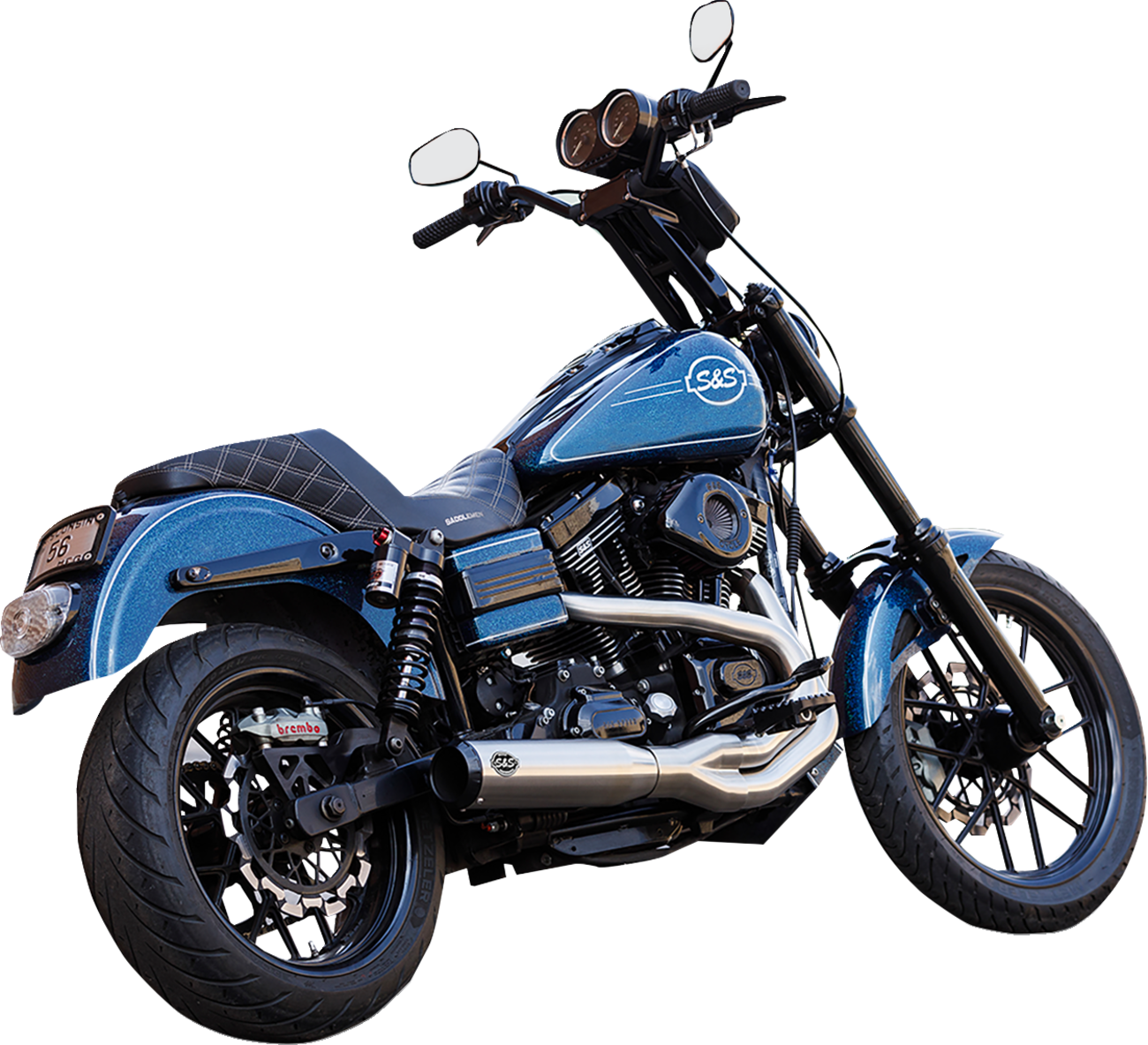 2-into-1 Qualifier Exhaust System | 2-into-1 Qualifier Exhaust System - Brushed