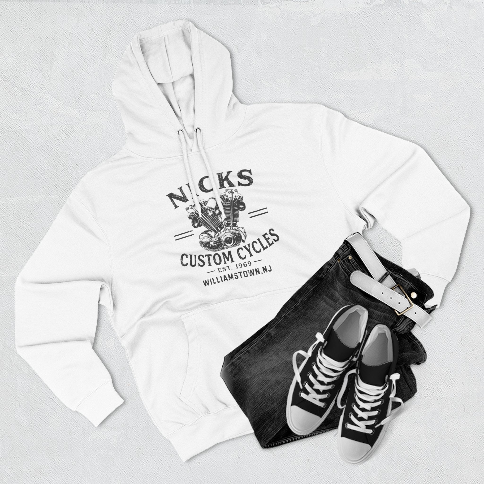 Nick's Custom Cycles Hoodie (FRONT ONLY)