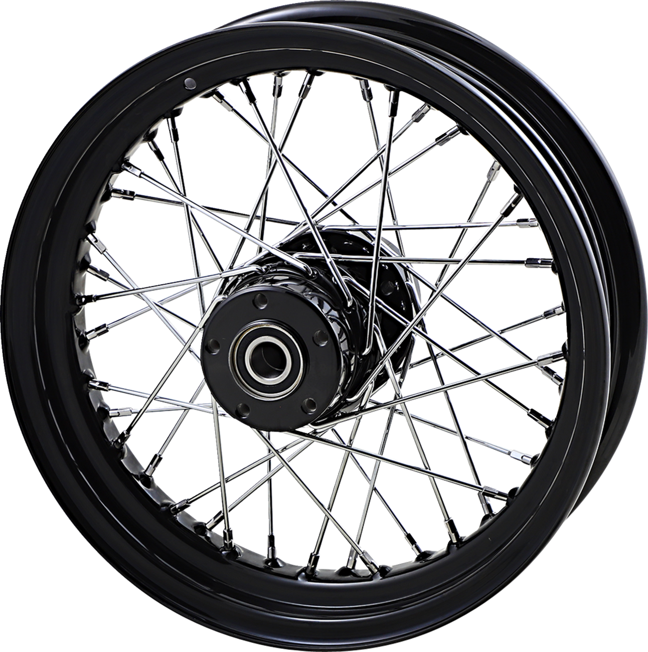 Replacement Laced Wheel | Wheel - Laced - 40 Spoke - Rear - Black - 16x3 - '02-'07 Touring