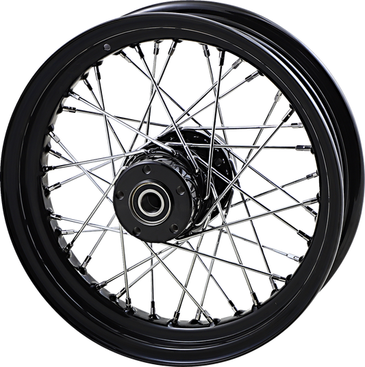Replacement Laced Wheel | Wheel - Laced - 40 Spoke - Rear - Black - 16x3 - '02-'07 Touring