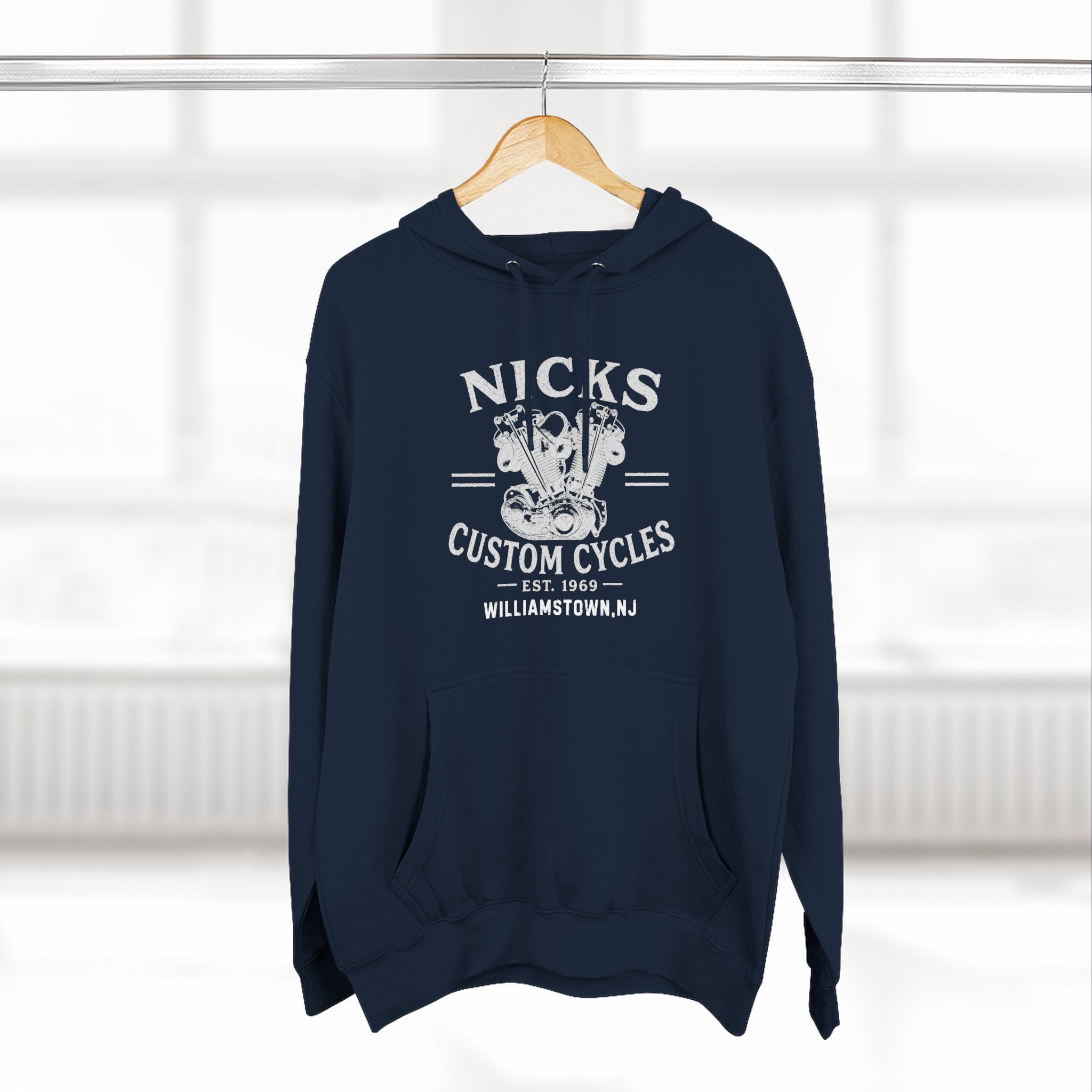 Nick's Custom Cycles Hoodie (FRONT ONLY)