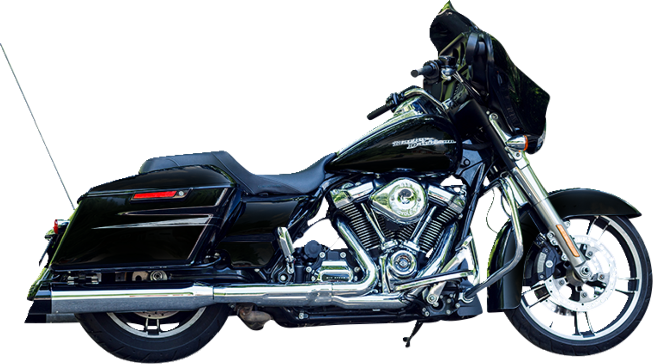4-1/2" MK45 Cutlass Performance Mufflers | 4-1/2" Chrome MK45 Cutlass Performance Mufflers