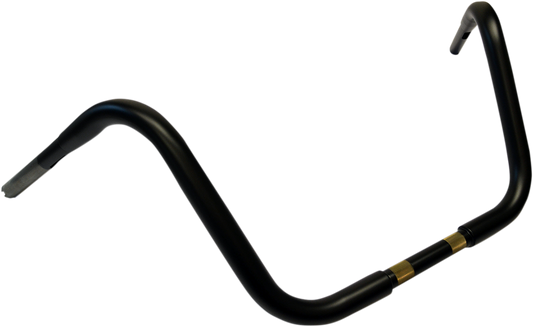 1-1/4" Buffalo Touring Handlebar | 1-1/4" Buffalo Touring Handlebar - 12" - TBW - Flat Black
