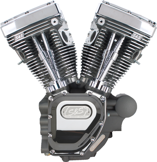 T124 Low Compression Long Block Engine | T124 Long Block Engine - Stone Gray - Touring