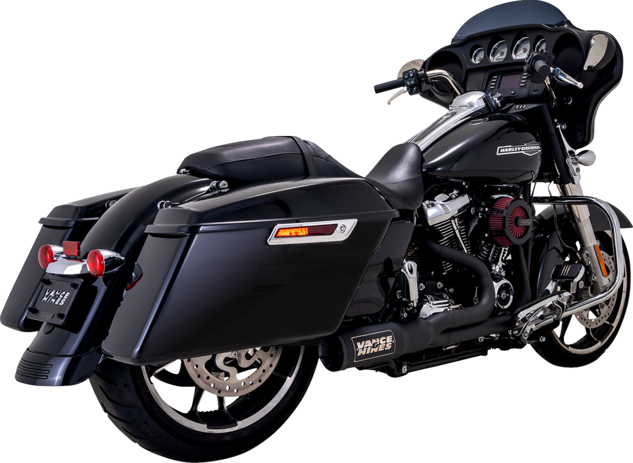 2-into-1 High Output PCX™ Exhaust System | 2-into-1 High Output PCX™ Exhaust System - Black - Touring