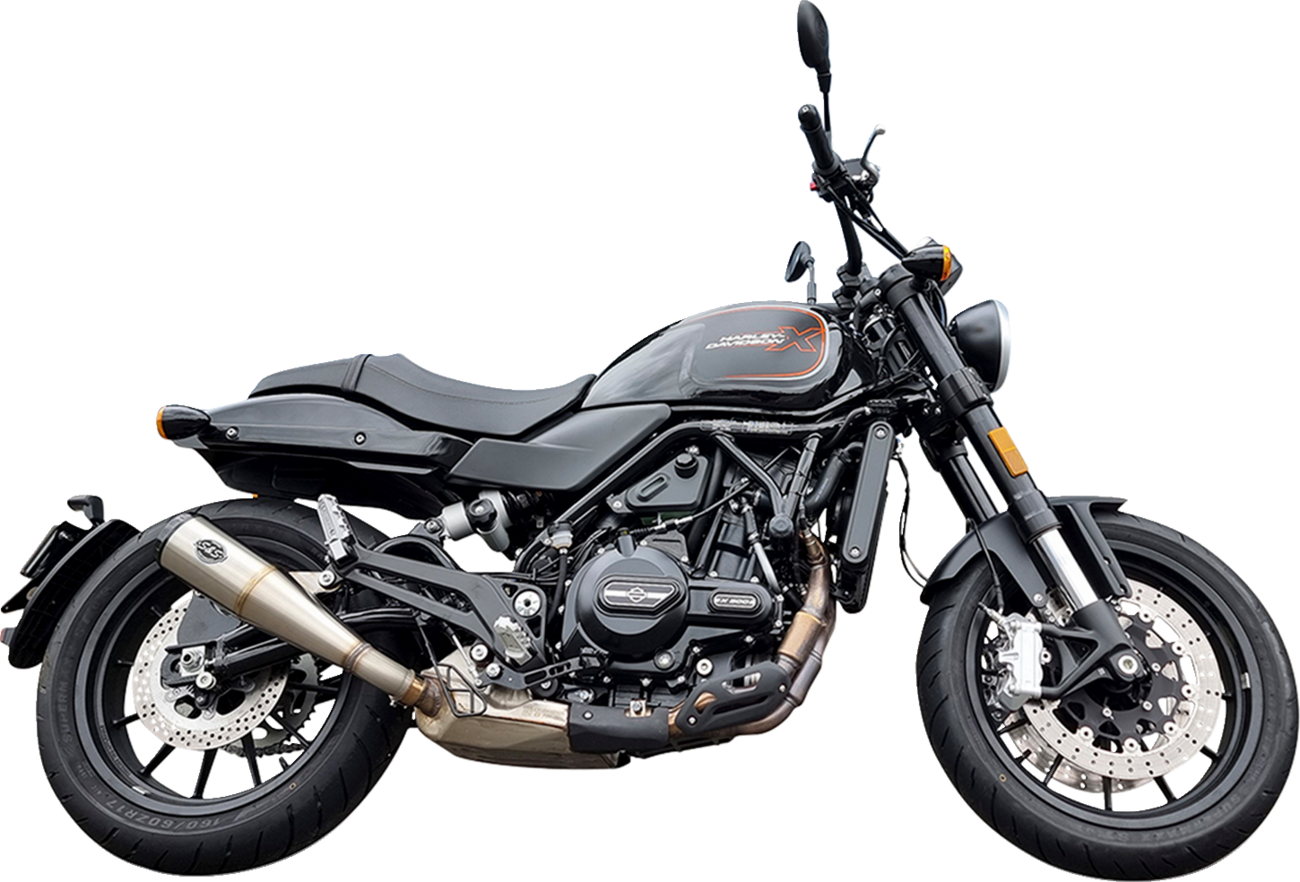 Grand National Slip-On Muffler | Grand National Slip-On Muffler - Brushed Stainless Steel - X™500