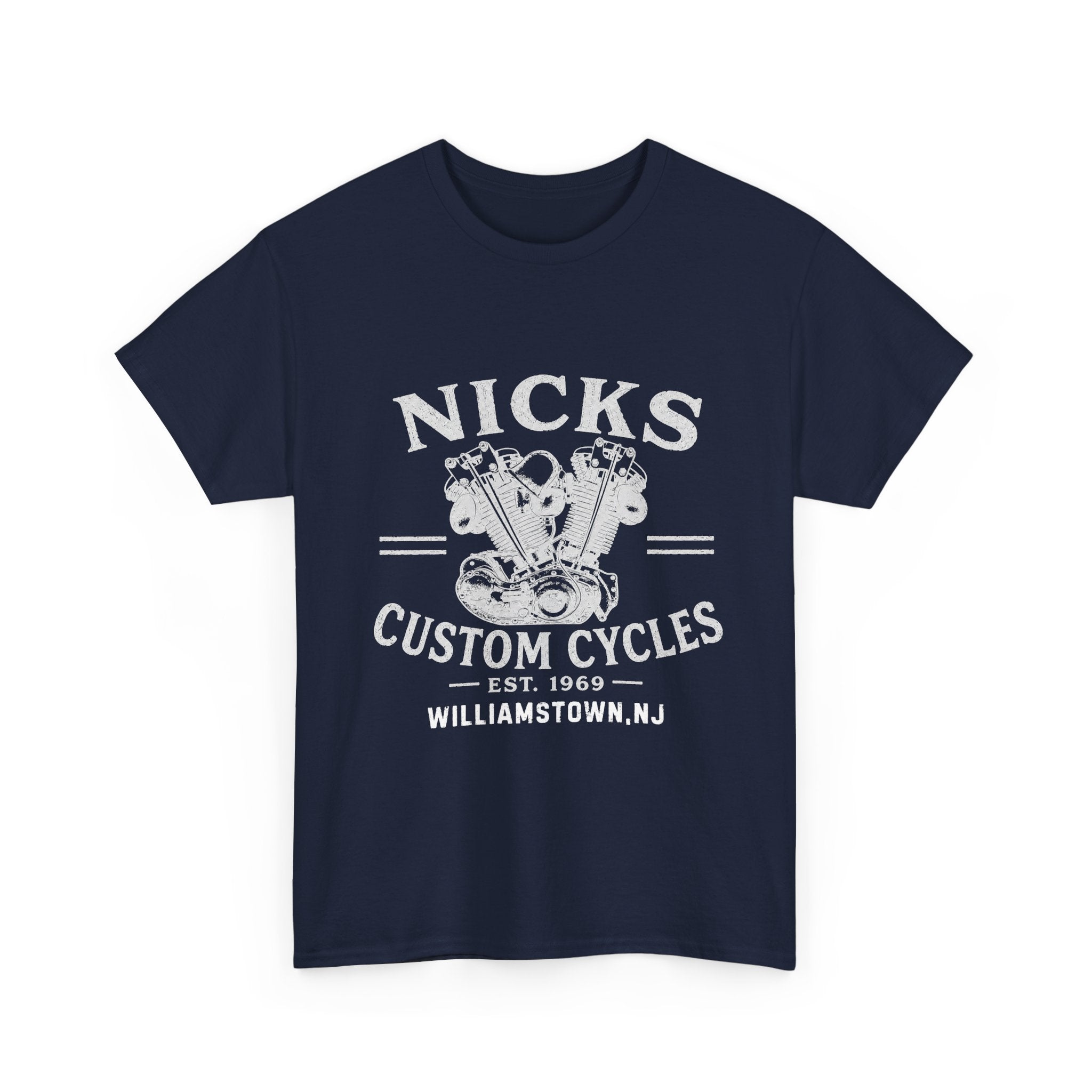 Nick's Custom Cycles T-Shirt (FRONT ONLY)