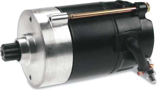 1.4kW Compact High-Performance Starter Motor | Starter - Black - '74-'76 Big Twin