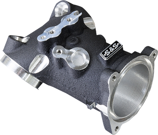 CNC-Ported 55 mm Intake Manifold | CNC-Ported 55 mm Intake Manifold - M8 - 55 mm - Black