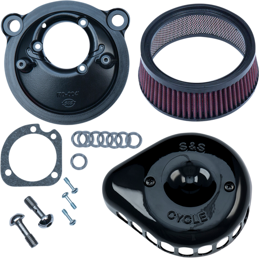 Mini Teardrop Stealth Air Cleaner Kit | Mini Teardrop Stealth Air Cleaner Kit - Gloss Black
