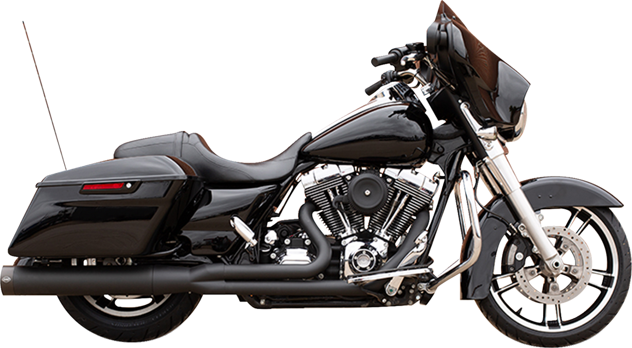 2-into-1 Sidewinder Exhaust System | 2-into-1 Sidewinder Exhaust System - 50 State - Black - Touring '07-'16