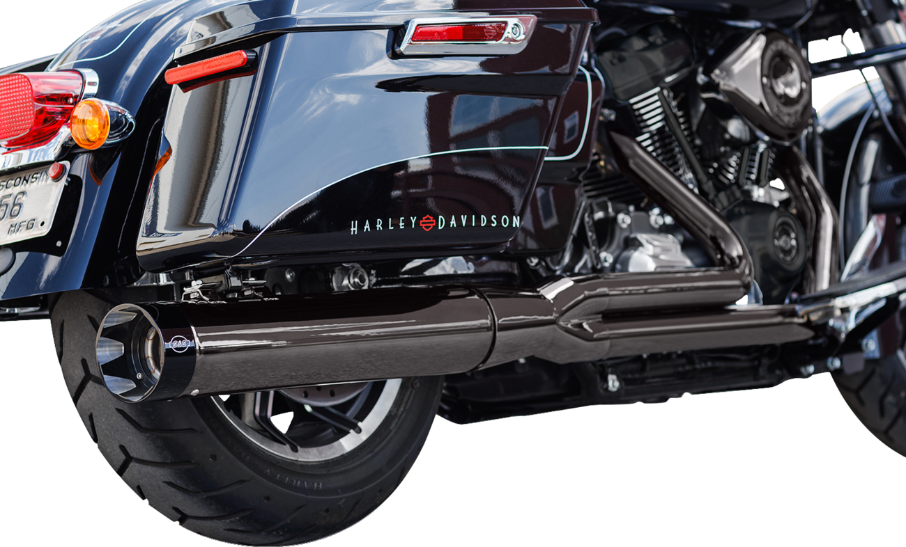 2-into-1 Sidewinder® Exhaust System | 2-into-1 Sidewinder® Exhaust System - Lava Chrome - 50-State - M8