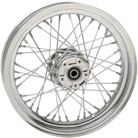 Replacement Laced Wheel | Wheel - Laced - 40 Spoke - Front - Chrome - 16x3 - '00-'06 Softail