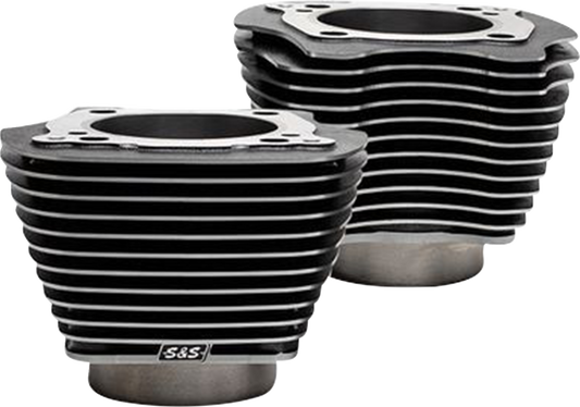 Cylinder Set | Cylinder Set - 4.25" Bore - Unhoned - Black Granite w/Highlights - M8