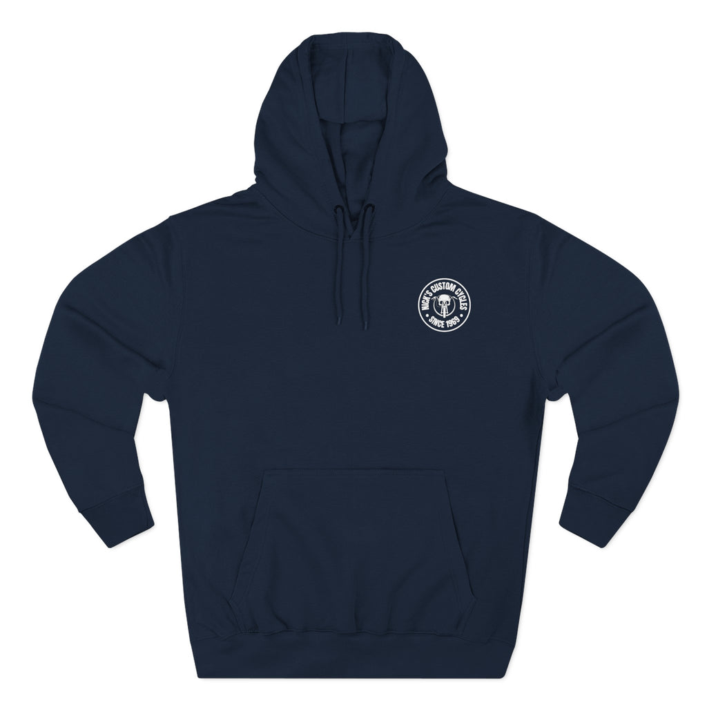 Nick's Custom Cycles Hoodie (FRONT AND BACK)