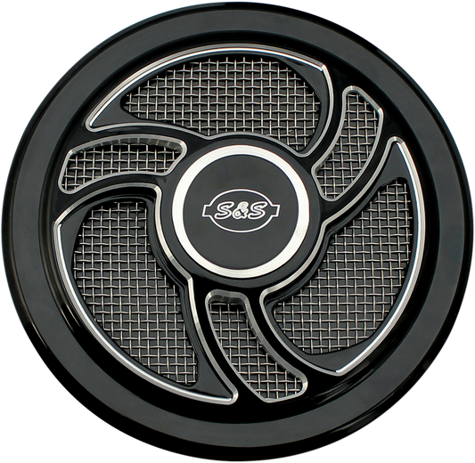 Stealth Air Cleaner Cover | Air Cleaner Cover - Torker - Black