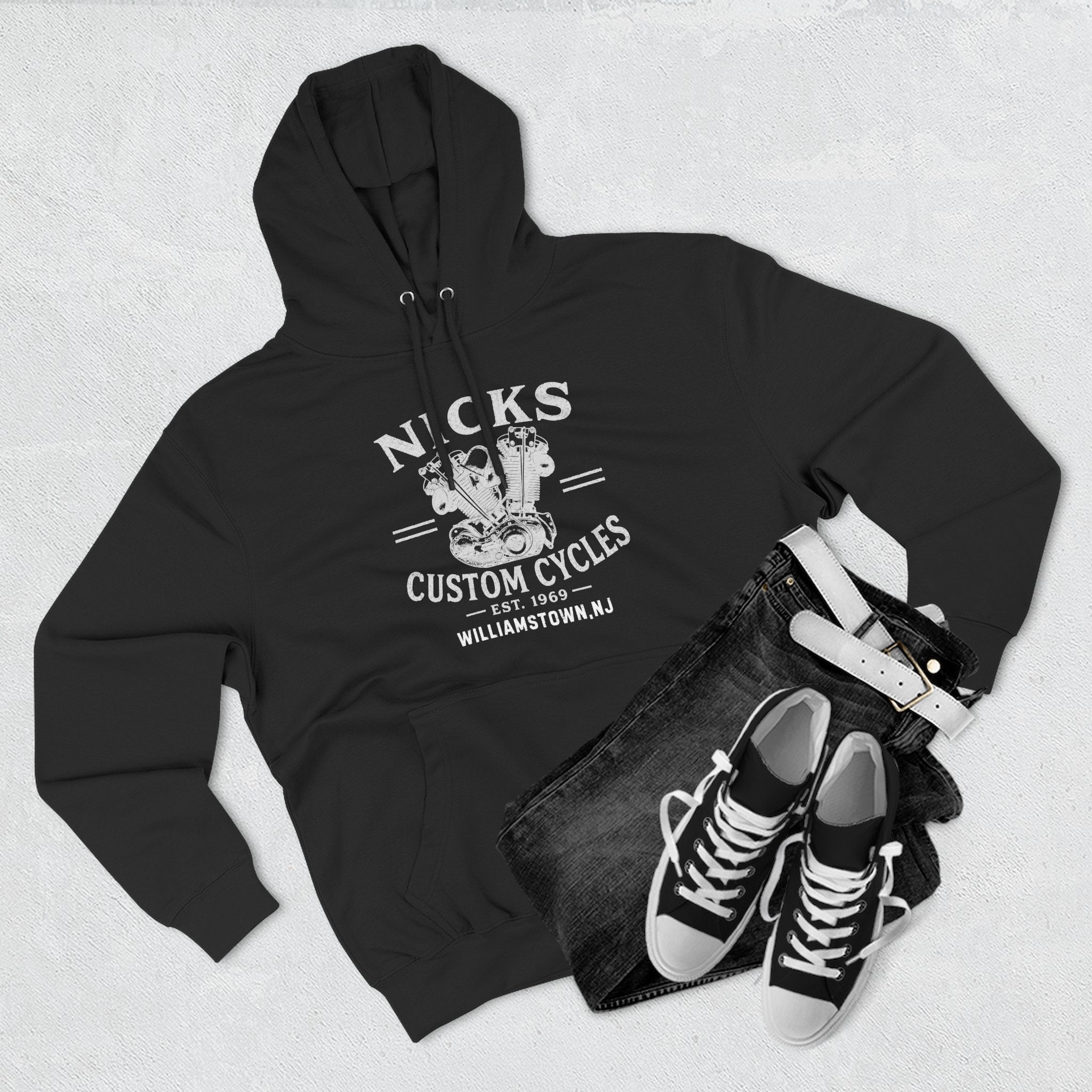 Nick's Custom Cycles Hoodie (FRONT ONLY)