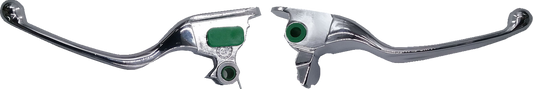 Wide Blade Lever Set | Wide Blade Lever Set - Chrome
