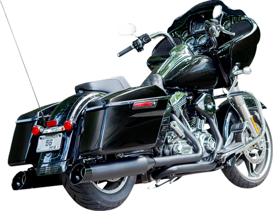 4-1/2" MK45 Cutlass Performance Mufflers | 4-1/2" Black MK45 Cutlass Performance Mufflers
