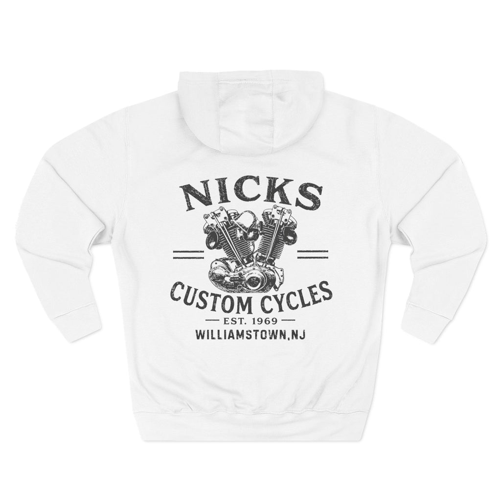Nick's Custom Cycles Hoodie (FRONT AND BACK)