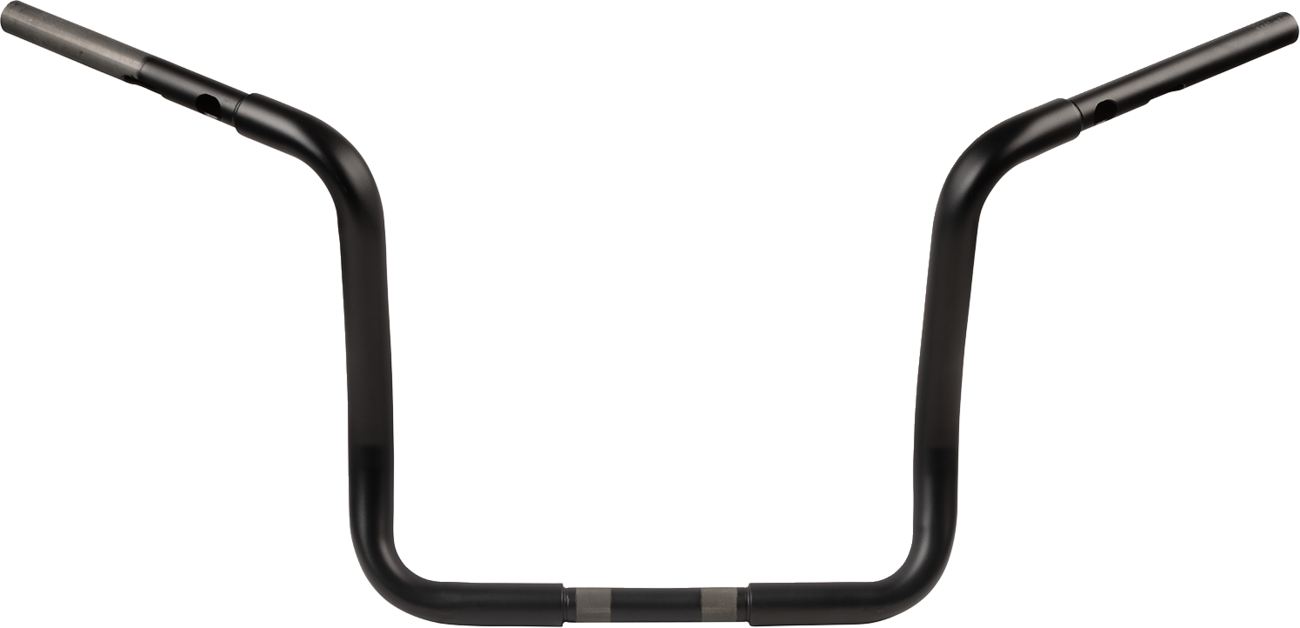 1-1/4" Buffalo Bar Handlebar | Handlebar - Buffalo - Ape Hanger - 13" - TBW - Flat Black