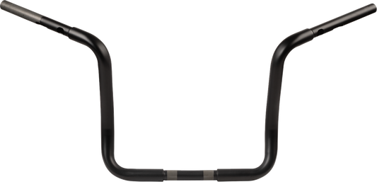 1-1/4" Buffalo Bar Handlebar | Handlebar - Buffalo - Ape Hanger - 13" - TBW - Flat Black