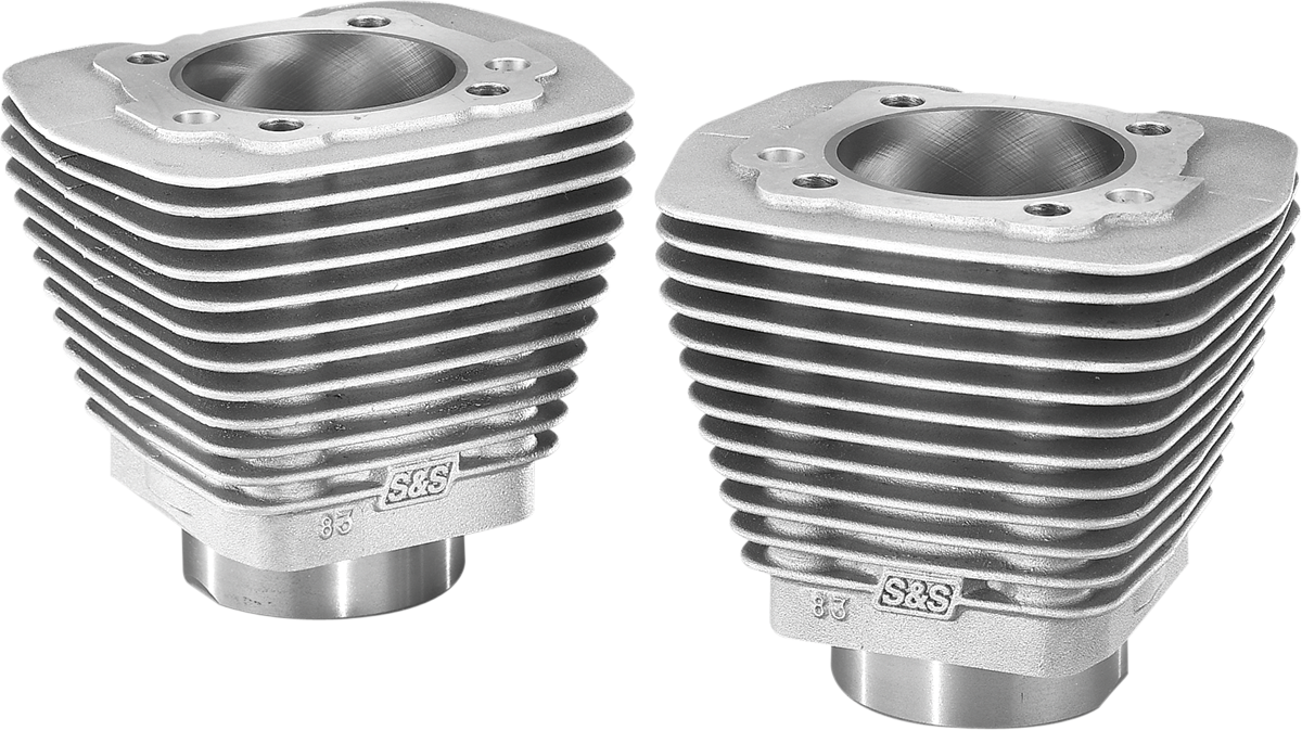 Evolution-Style Aluminum Cylinders | Cylinder - 3.500" - Natural Finish - Evolution Big Twin
