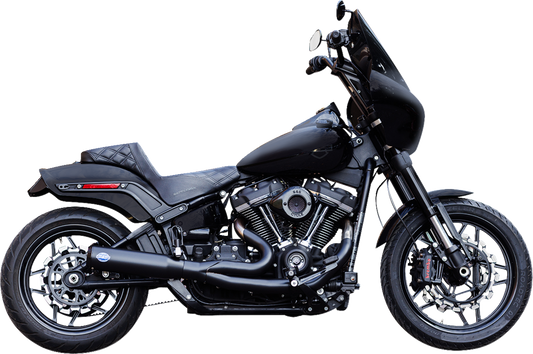 2-into-1 Qualifier Exhaust System | 2-into-1 Qualifier Exhaust System - 50-State - Black - Softail