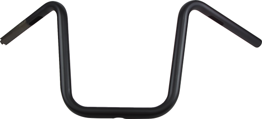 1" Handlebar — Ape Hanger/Narrow | 1" Handlebar - Narrow Ape - 12" - TBW - Flat Black