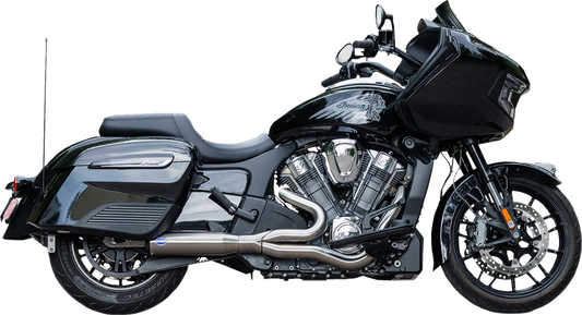 2-into-1 Qualifier Exhaust System | 2-into-1 Qualifier Exhaust System - 50-State - Brushed - Stainless Steel