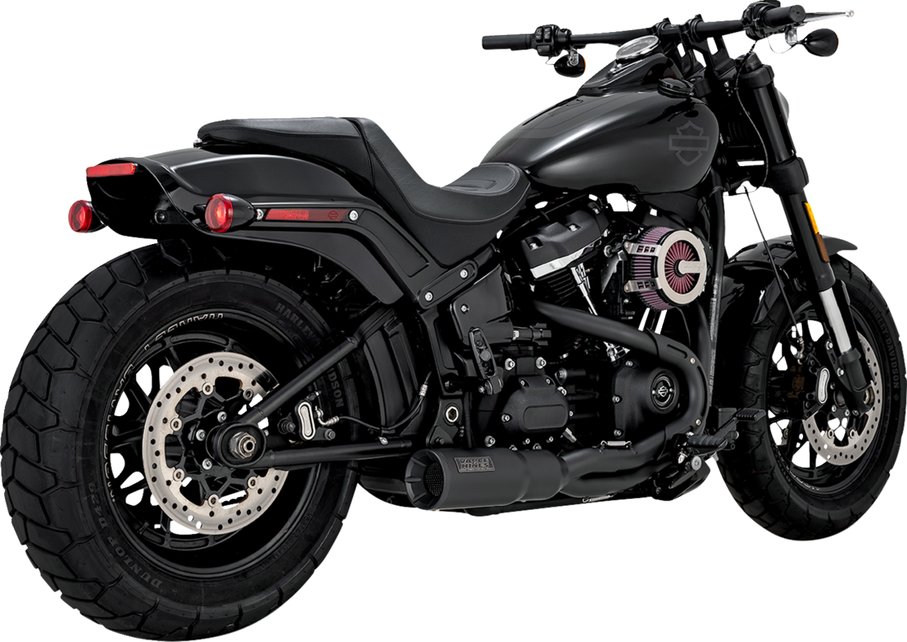 2-into-1 Hi-Output Short Exhaust System | 2-into-1 Hi-Output Short Exhaust System - Stainless Steel - Black