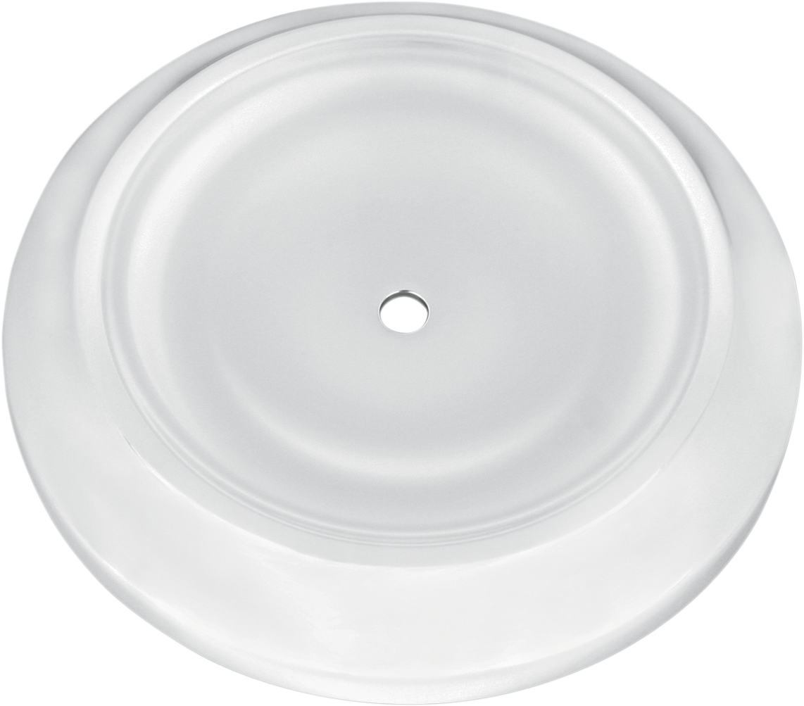 Stealth Air Cleaner Cover | Air Cleaner Cover - Bob Dish - Chrome