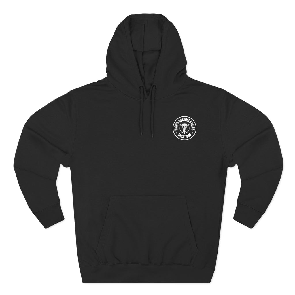 Nick's Custom Cycles Hoodie (FRONT AND BACK)