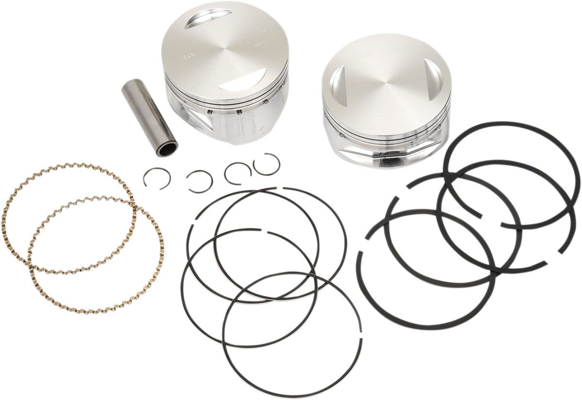 Piston Kit for S&S Motors | Piston Kit - For 100"/107" Super Sidewinder® - 4.000" - Standard