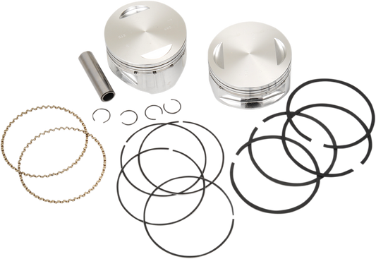 Piston Kit for S&S Motors | Piston Kit - For 100"/107" Super Sidewinder® - 4.000" - Standard
