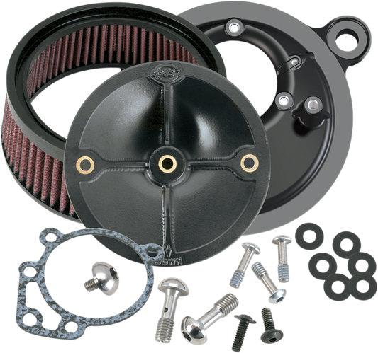 Super Stock™ Stealth Air Cleaner Kit | Super Stock™ Stealth Air Cleaner Kit - Black