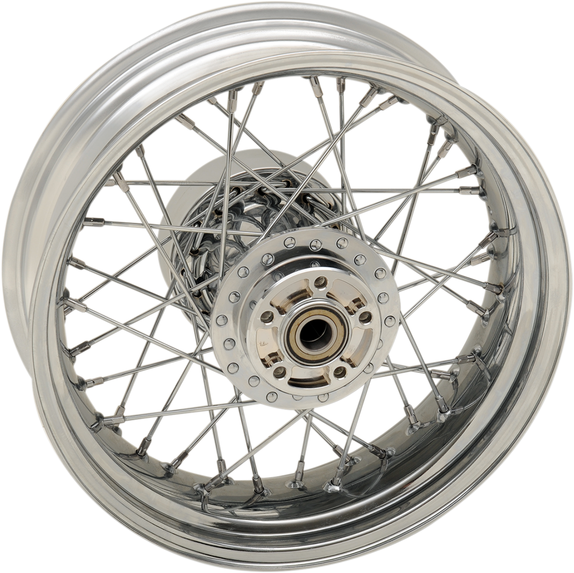 Replacement Laced Wheel | Wheel - Laced - 40 Spoke - Rear - Chrome - 16x5 - '09-'19 Touring