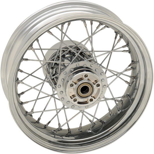 Replacement Laced Wheel | Wheel - Laced - 40 Spoke - Rear - Chrome - 16x5 - '09-'19 Touring