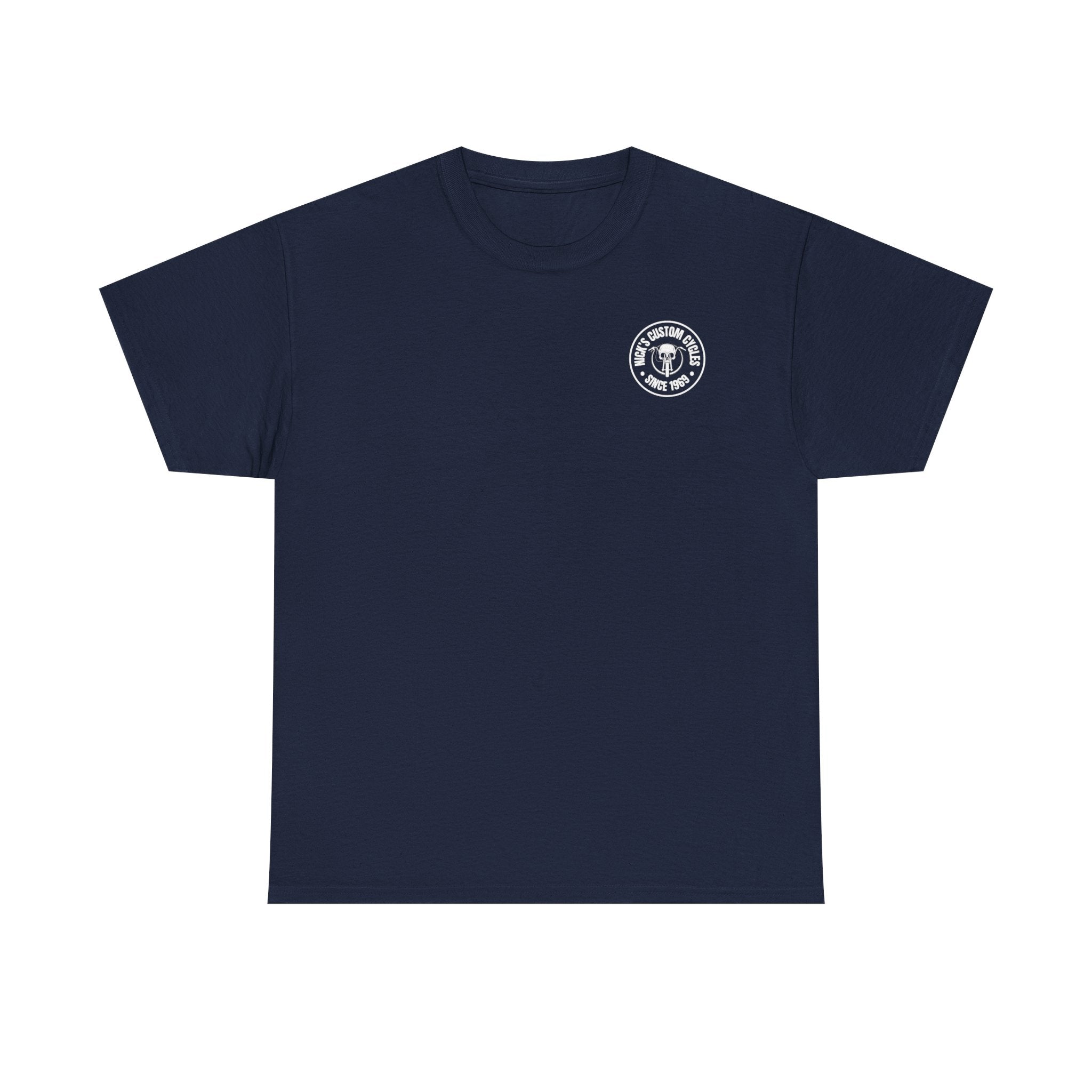 Nick's Custom Cycles T-Shirt (FRONT AND BACK)
