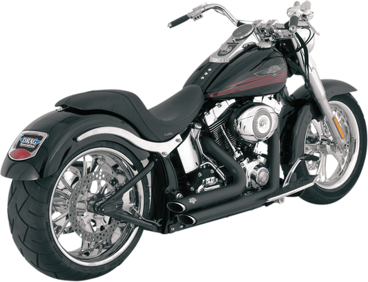 Shortshots Staggered Exhaust System | Shortshots Staggered Exhaust System - Matte Black Ceramic