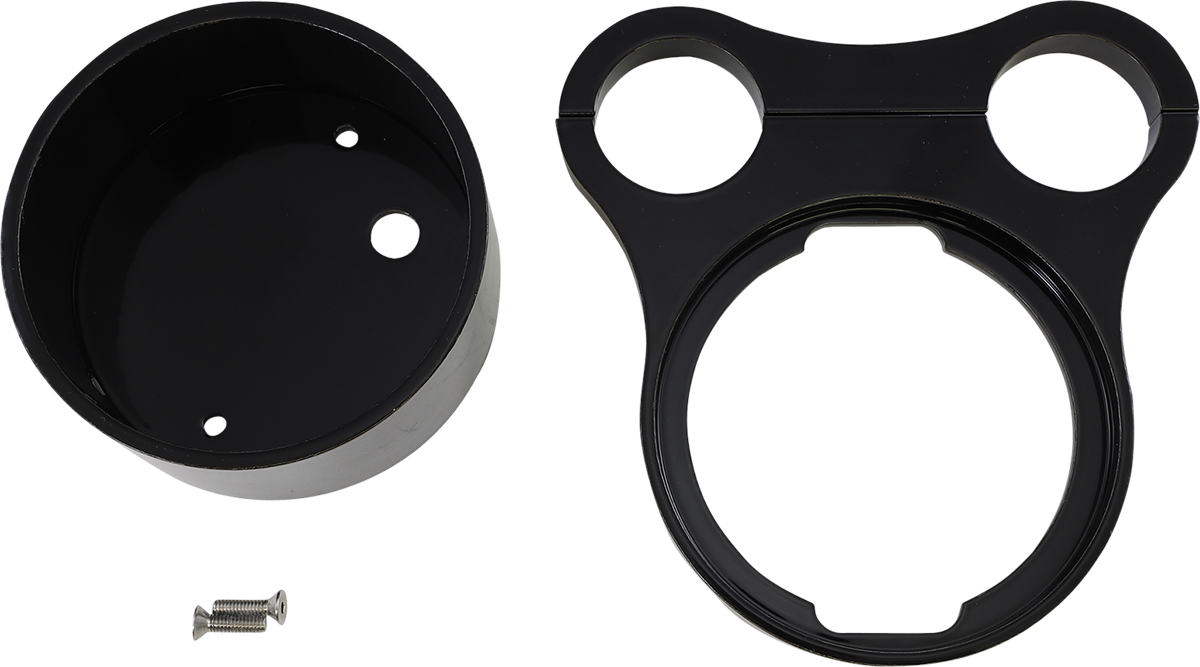 Tee-Bar Gauge Mounts | 1.5" T-Bar Gauge Mount - Flat Black - For OEM Gauge