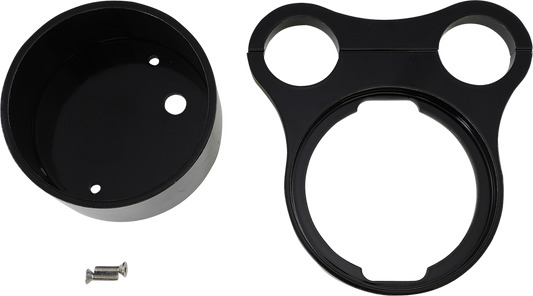 Tee-Bar Gauge Mounts | 1.5" T-Bar Gauge Mount - Flat Black - For OEM Gauge