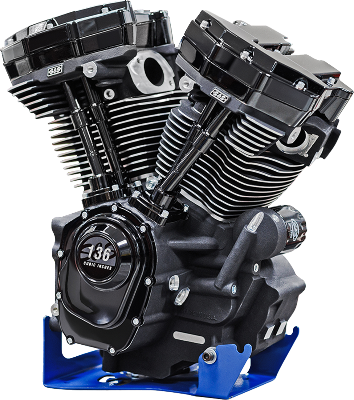 MK136 Engine | MK136 Black Edition Engine - Oil Cooled - 49 State - M8 Touring