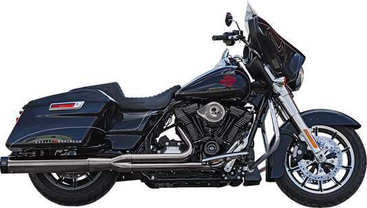 2-into-1 Sidewinder® Exhaust System | 2-into-1 Lava Chrome Sidewinder® Exhaust System - Race Only
