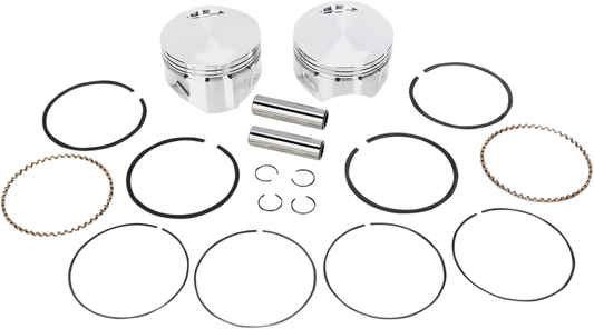 Piston Kit for S&S Motors | Piston Kit - For 113" Super Sidewinder® - 4.000" - +0.020"