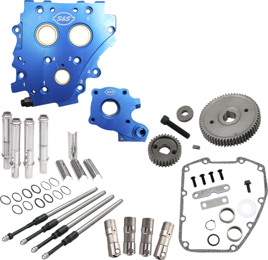 Cam Chest Kit without Cams for Gear Drive Twin Cam | Cam Chest Kit without Cams - Gear Drive - Oil Cooled - Chrome Pushrods - Twin Cam