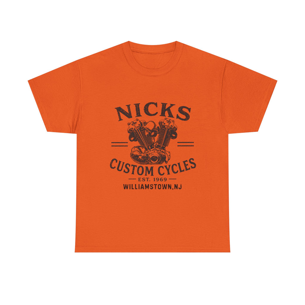 Nick's Custom Cycles T-Shirt (FRONT ONLY)