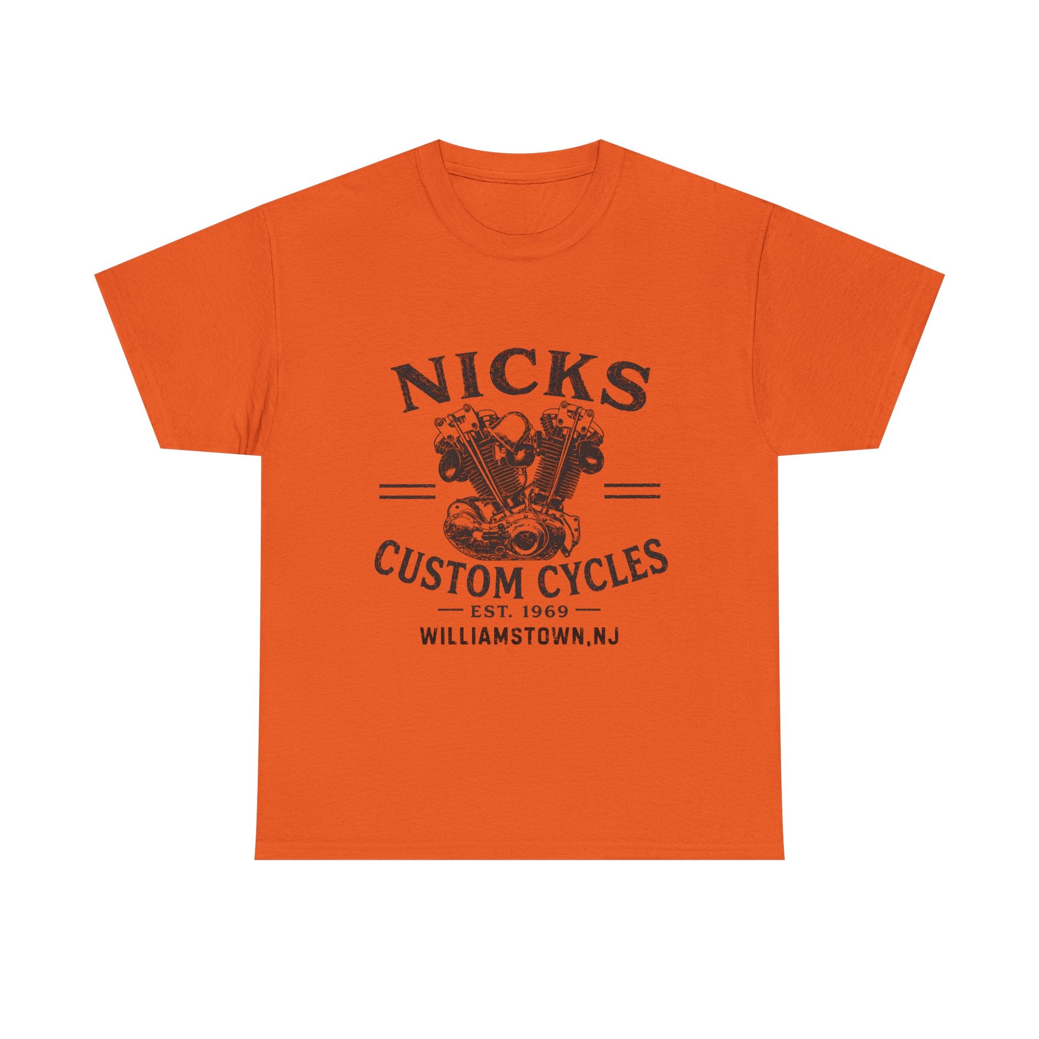 Nick's Custom Cycles T-Shirt (FRONT ONLY)