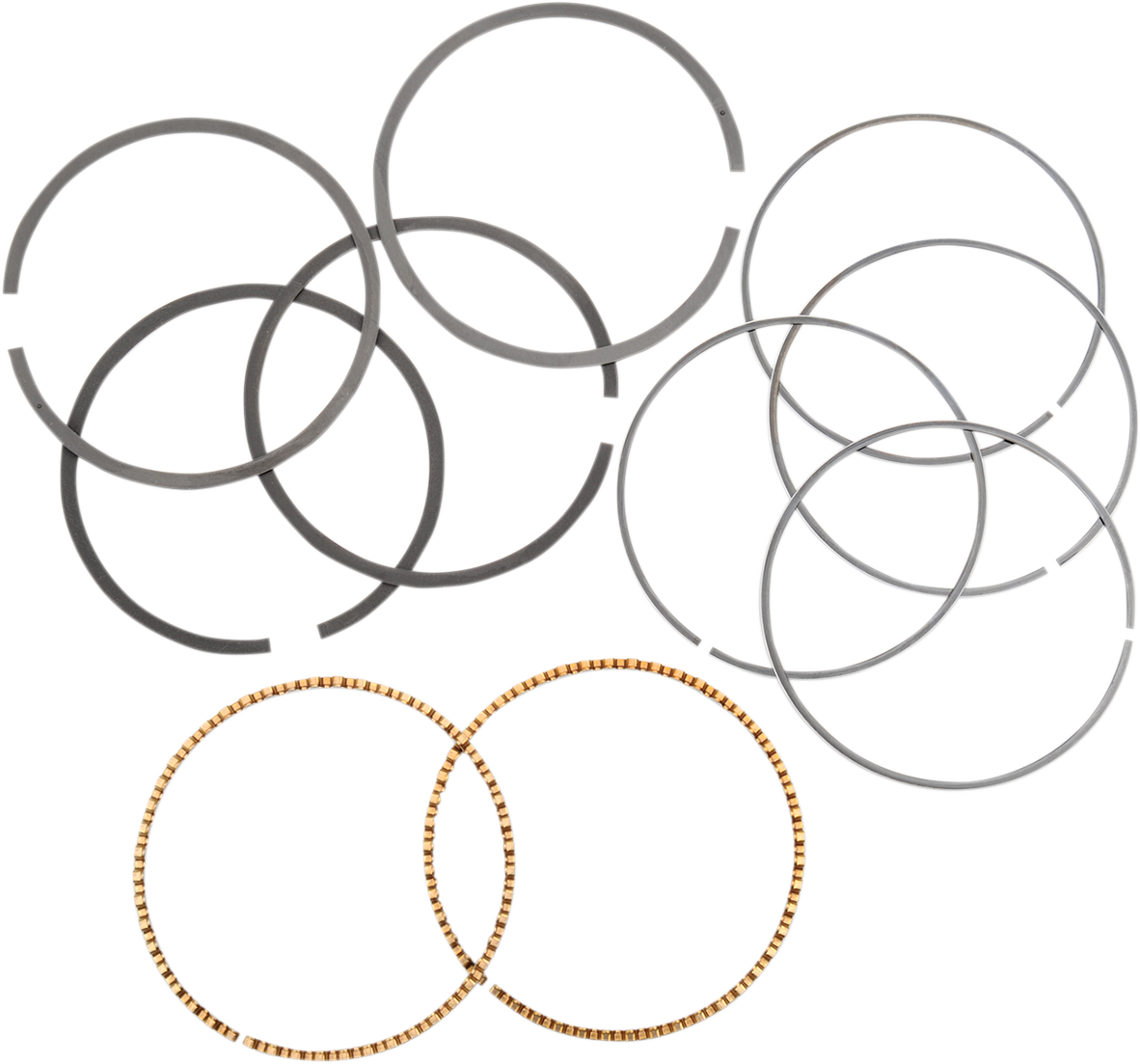 Replacement Ring Set for S&S Pistons | Replacement Piston Rings - 4.000" - +0.020"