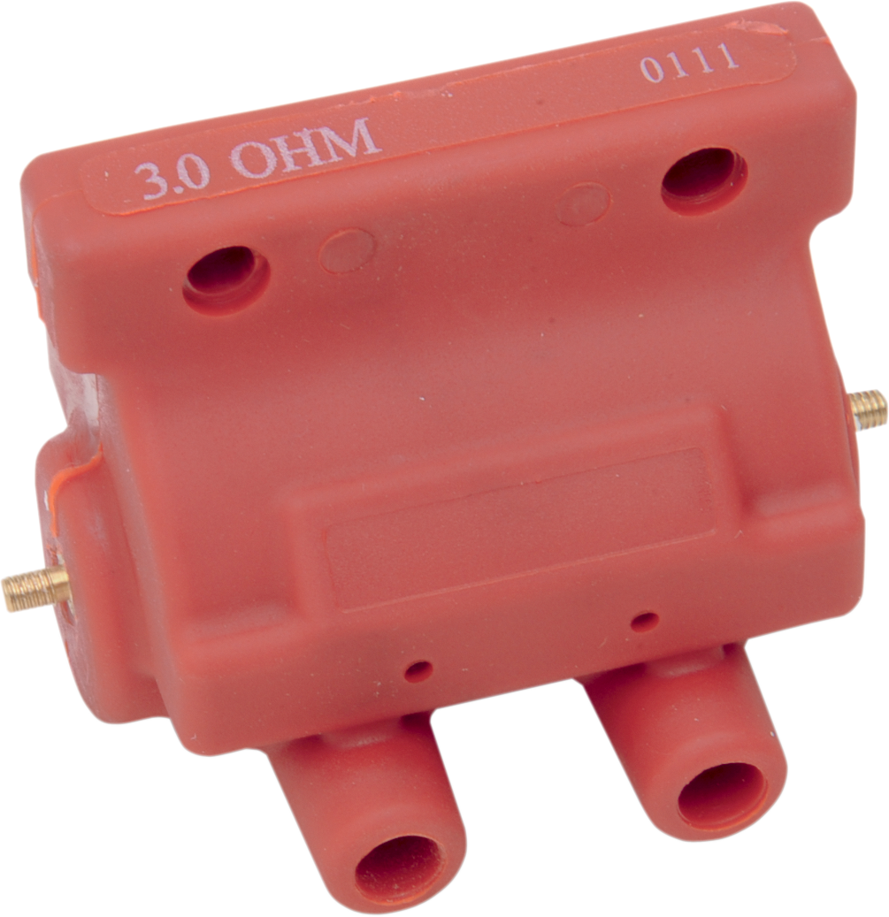 12 Volt Ignition Coil | Ignition Coil - 42 Ohm - Red